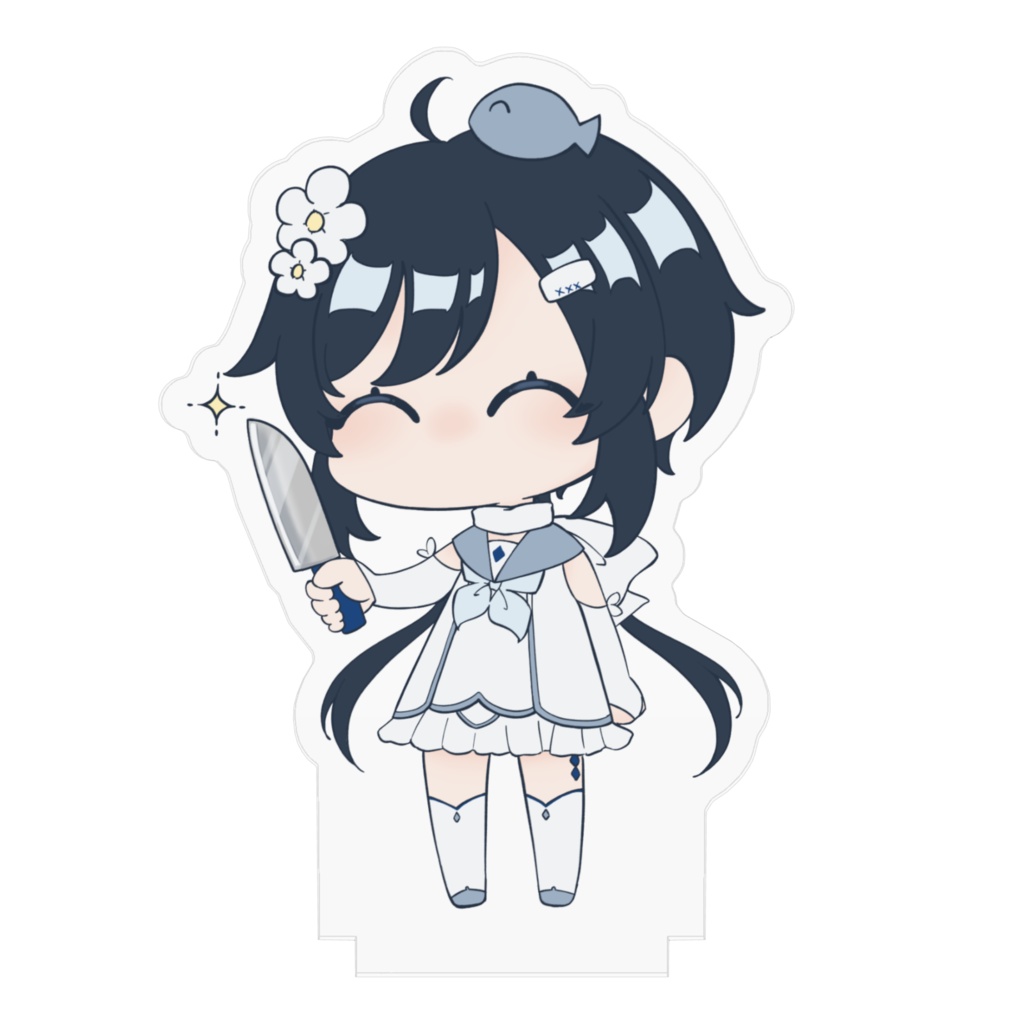 アクリルフィギュア-🐟🔪