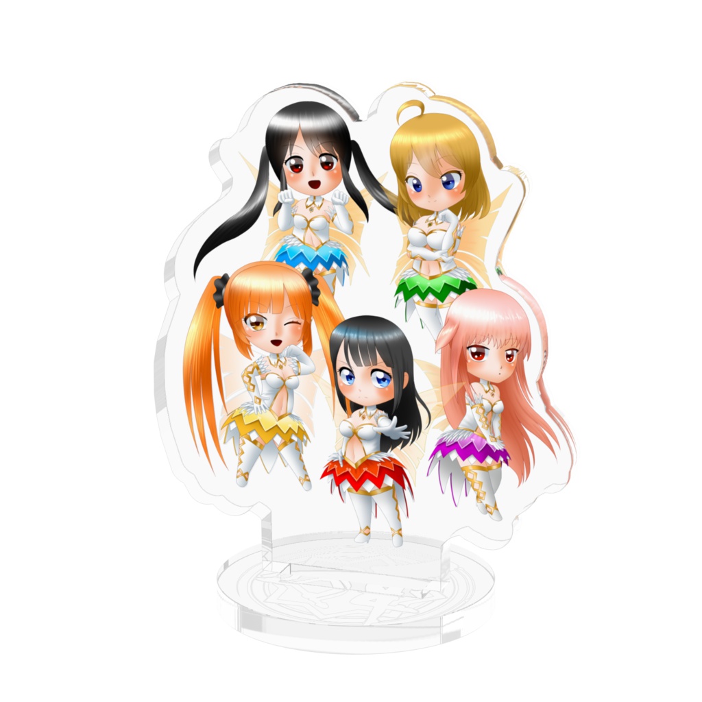 ストガタイトル風アクリルフィギュア