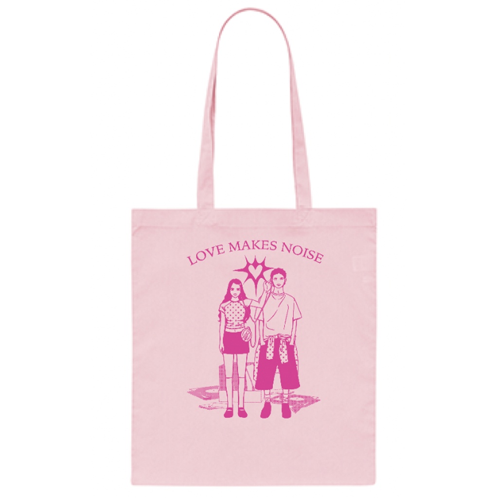 【Let’s Dig!展】LOVE MAKES NOISE トートバッグ