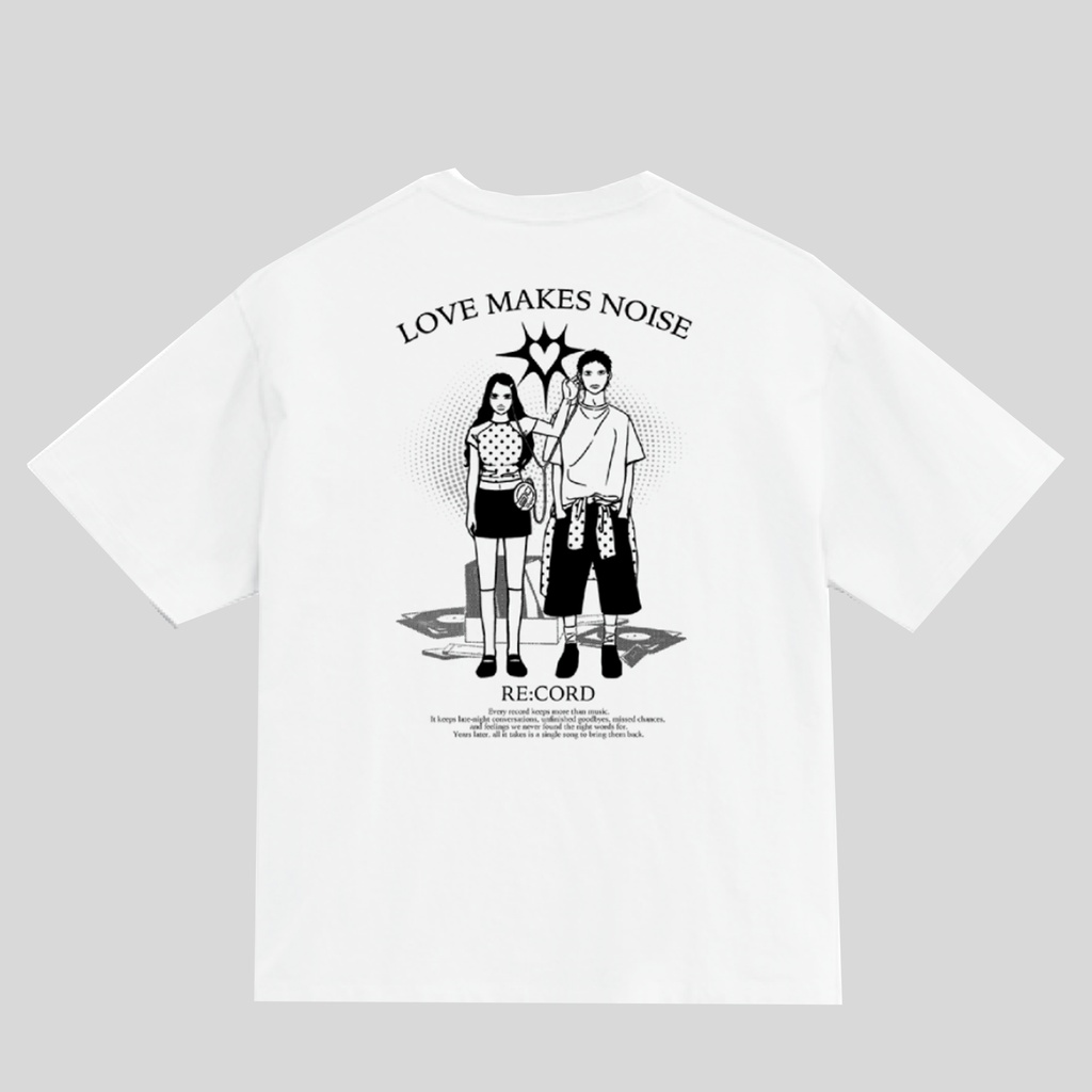 【Let’s Dig!展】LOVE MAKES NOISE Tシャツ