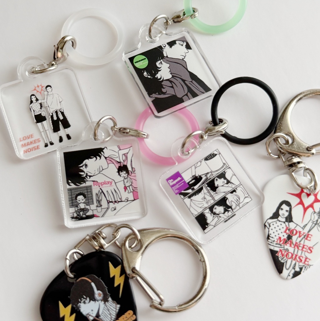 【Let’s Dig!展】ランダムめじるしチャーム＆ピックキーホルダー