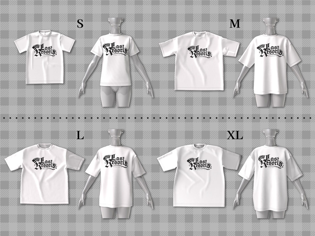 LastResorts ロゴTシャツ