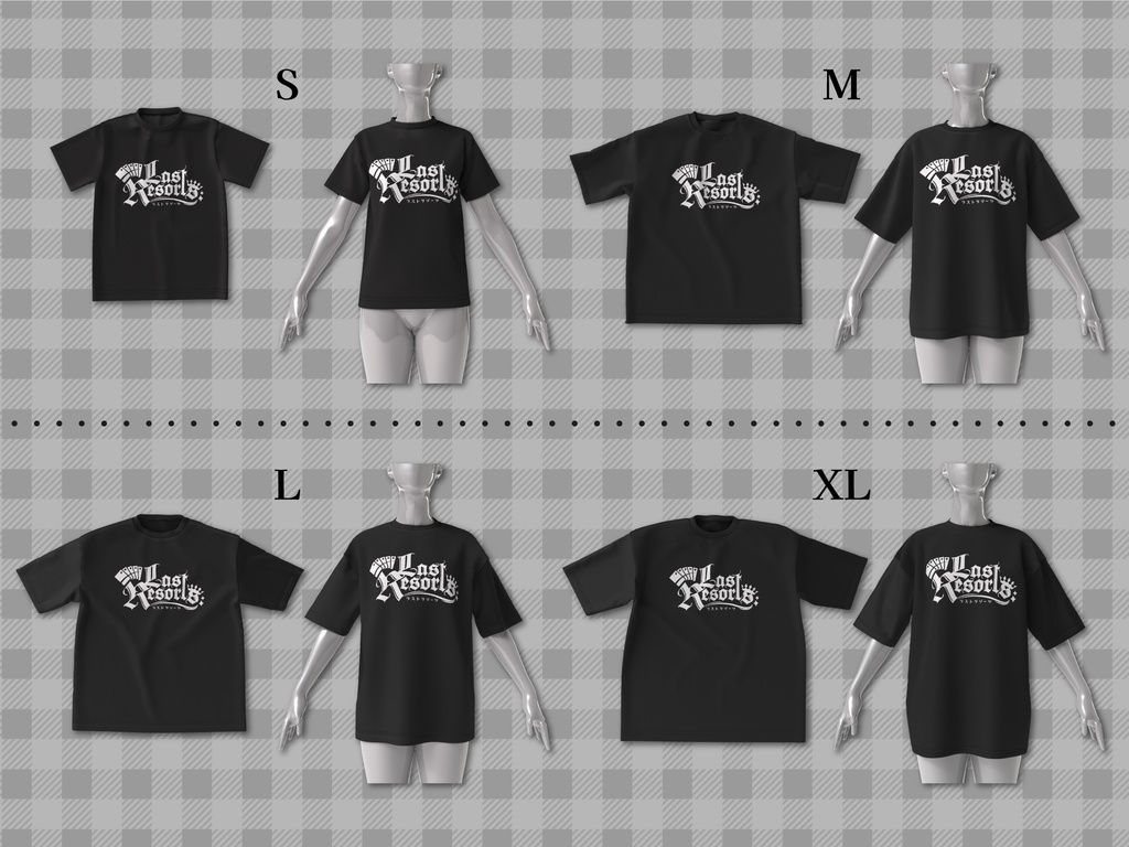 LastResorts ロゴTシャツ