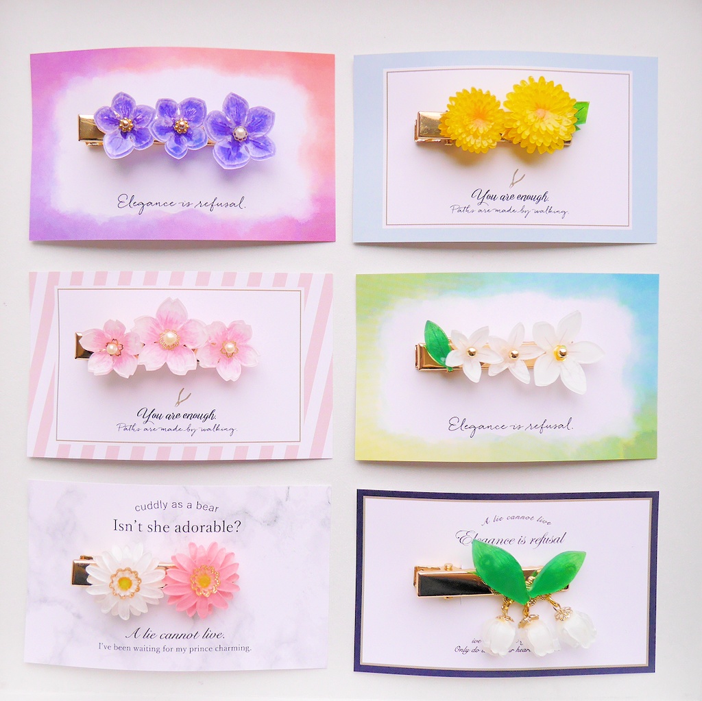 A3! 春組イメージフラワー ヘアクリップ