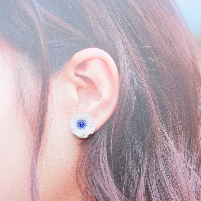 A3! 冬組イメージフラワー ピアス/イヤリング
