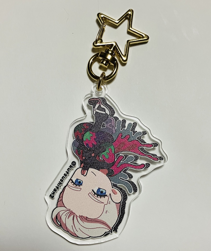 シュウメイ アクリルキーホルダー