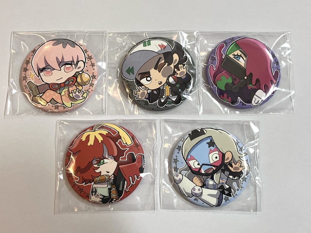 スター団大型缶バッジ