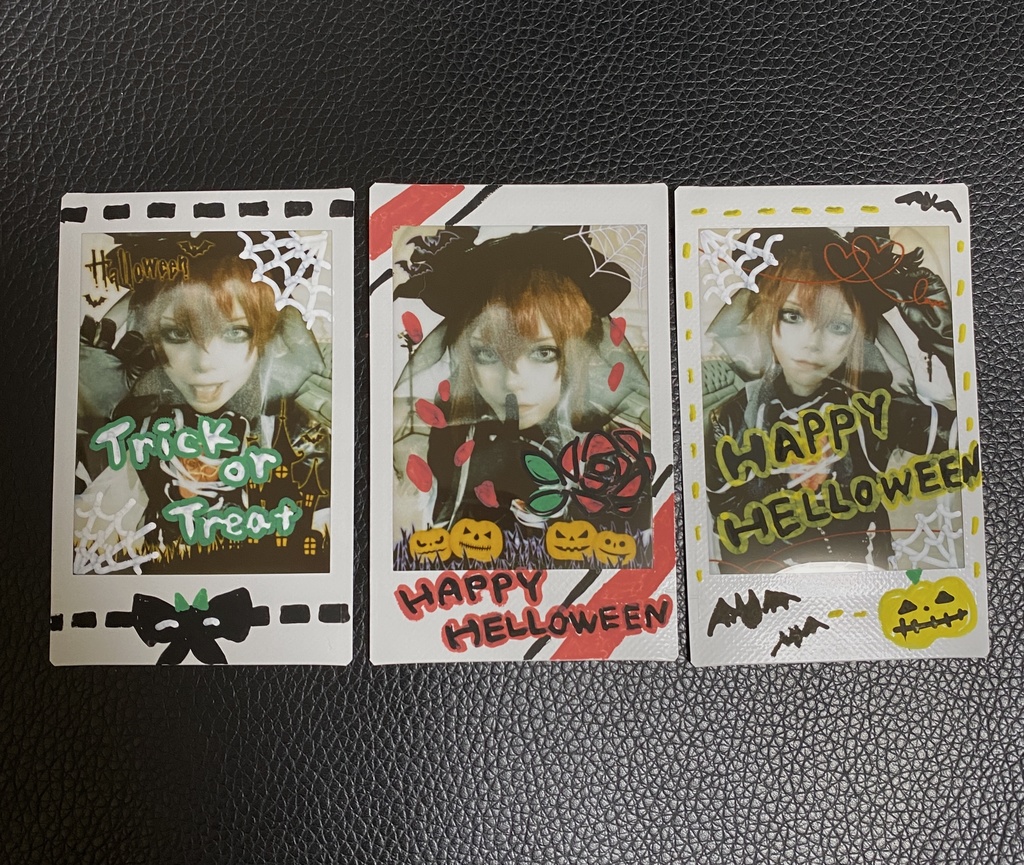コスプレイヤー ラム 直筆サイン 落書き チェキ ブロマイド アクスタ セット twst リドル・ローズハート コスプレチェキ (落書きあり