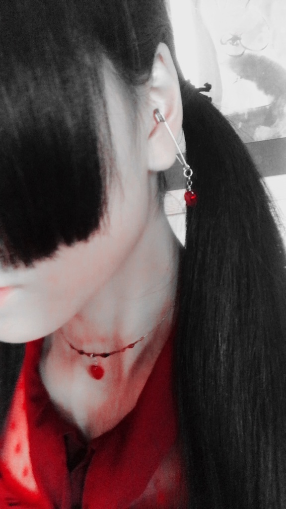 ブラッドハート【チョーカーイヤーカフセット】