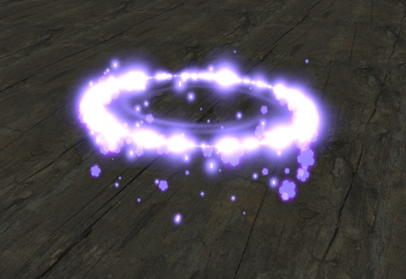 Lavender halo
