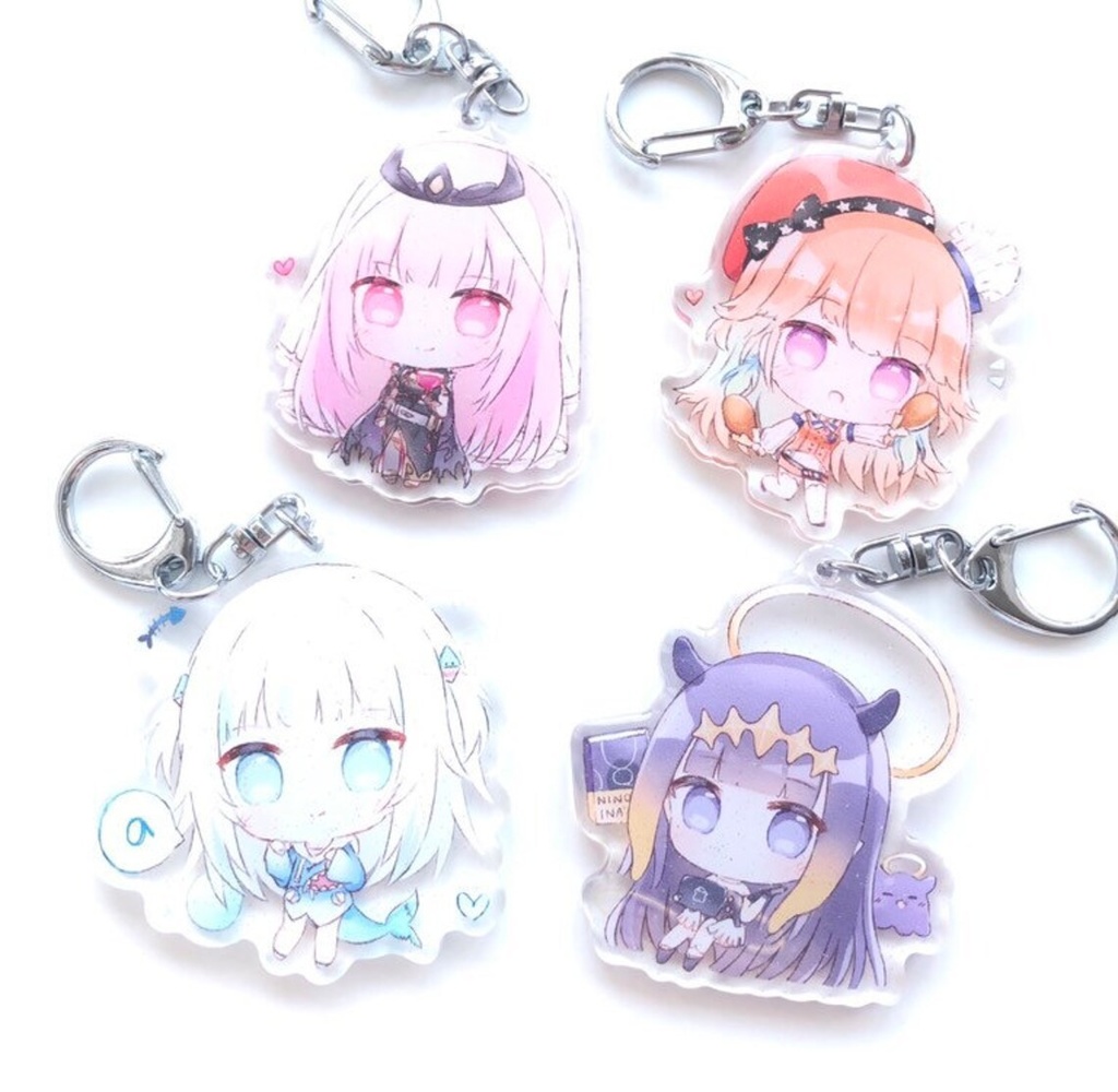 ホロライブ EN / JP アクリルキーホルダー