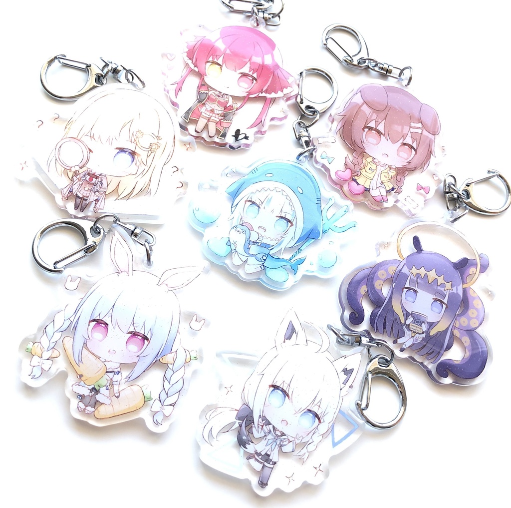 ホロライブ EN / JP アクリルキーホルダー