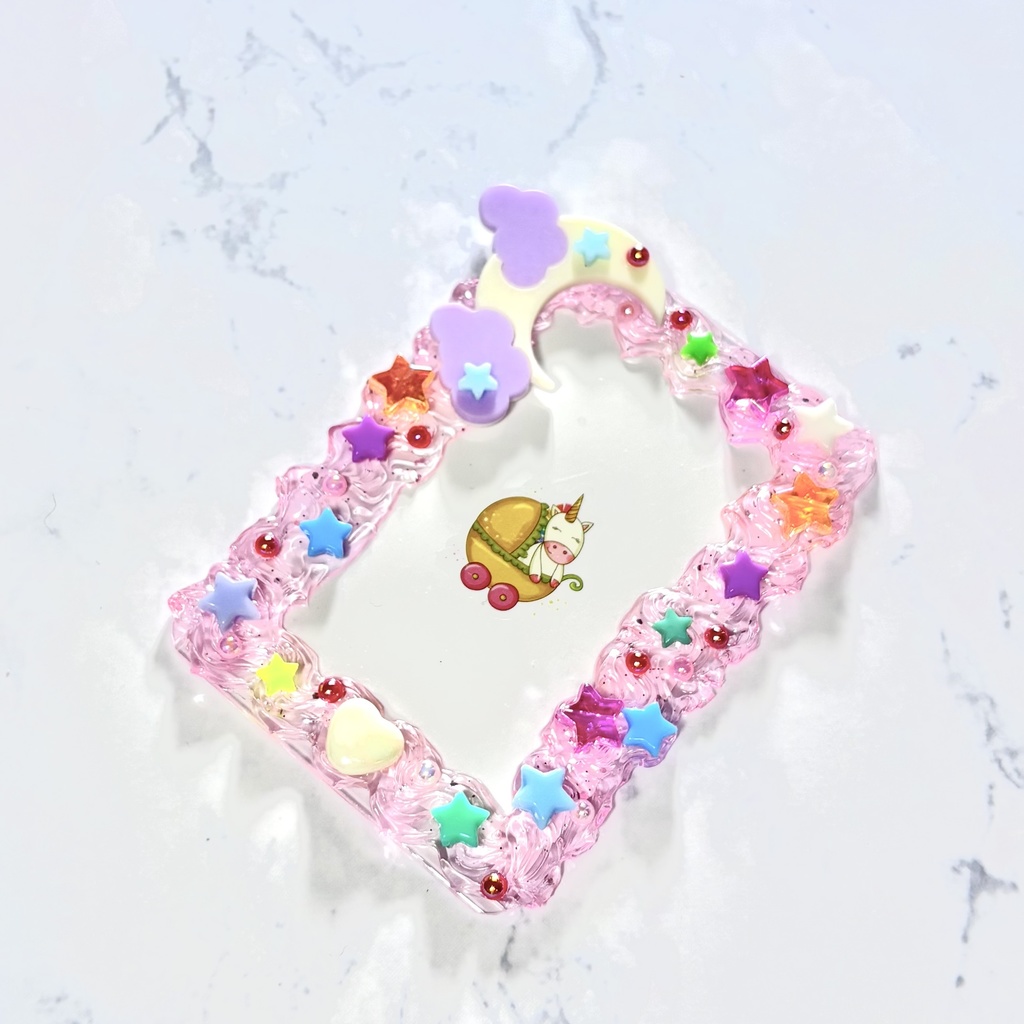 【トレカ】デコケース:🌙