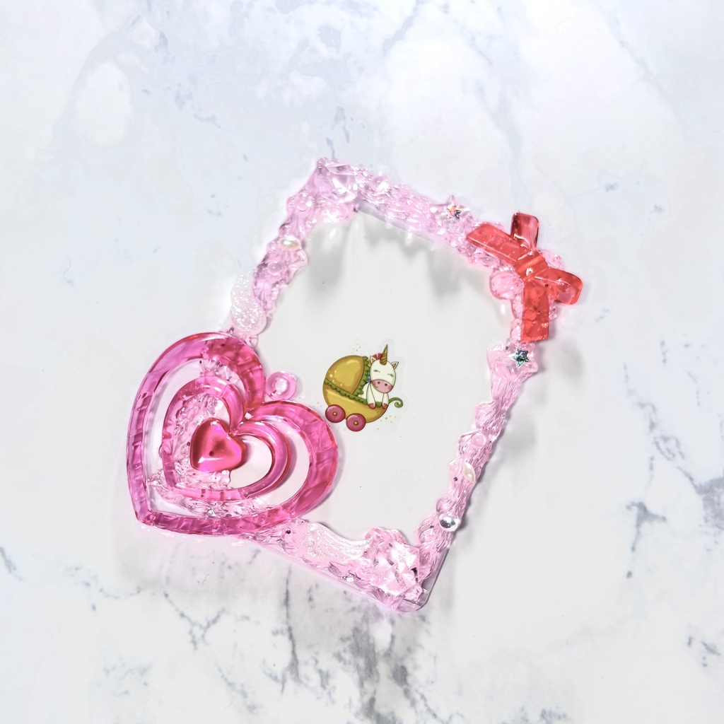 【トレカ】デコケース:💗