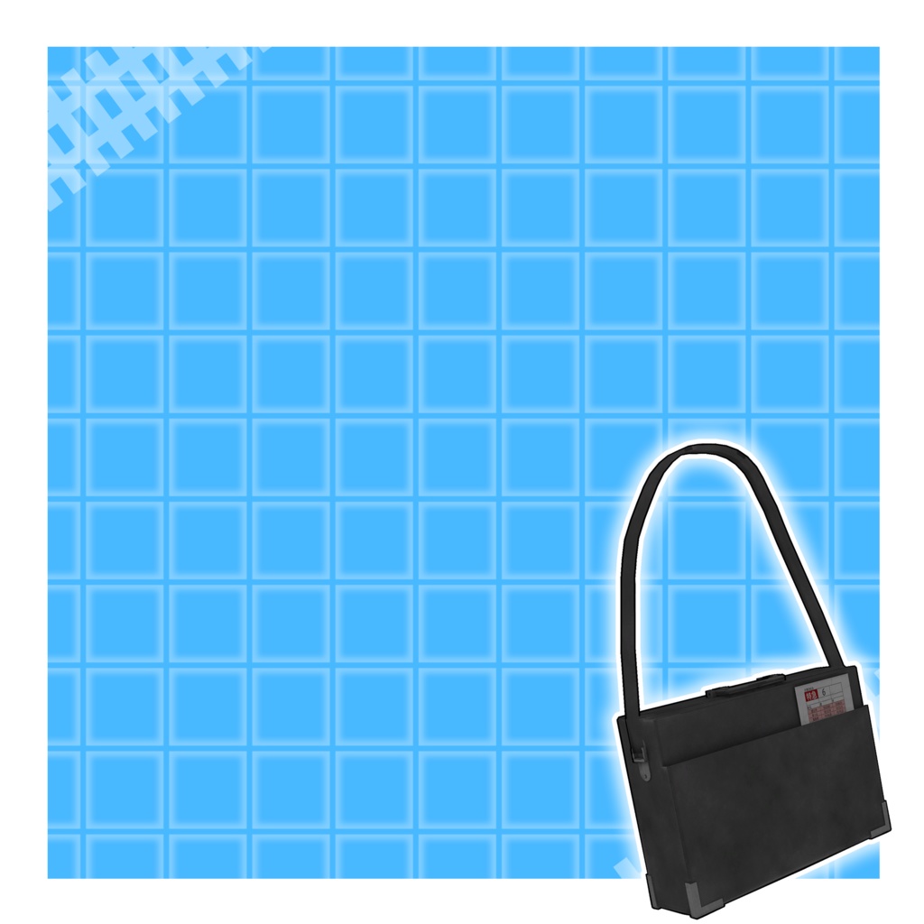 【オリジナル3Dモデル】蒼月そらね 鉄道運転士