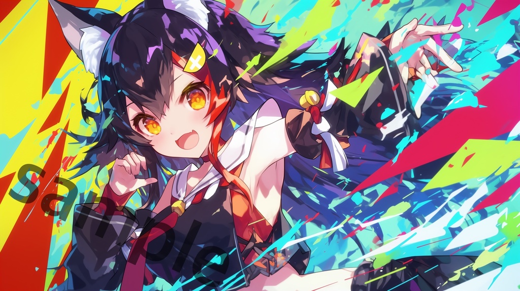 (非公式) 大神ミオ プレイマット