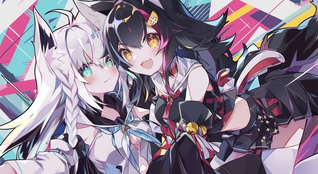 (非公式) フブミオ プレイマット