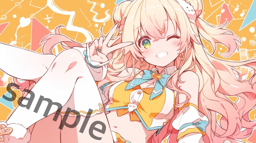 (非公式) 桃鈴ねね プレイマット