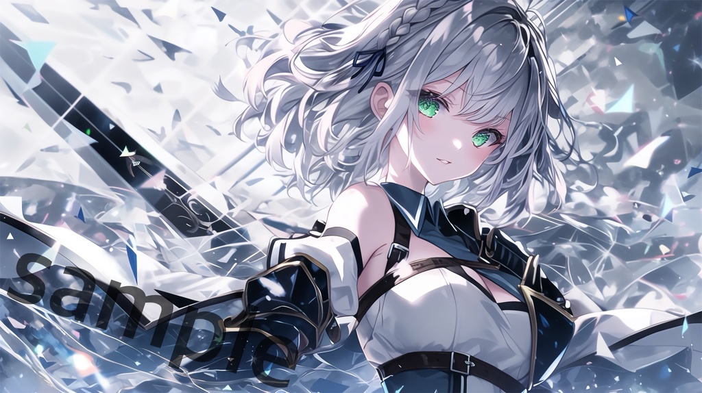 (非公式) 白銀ノエル プレイマット