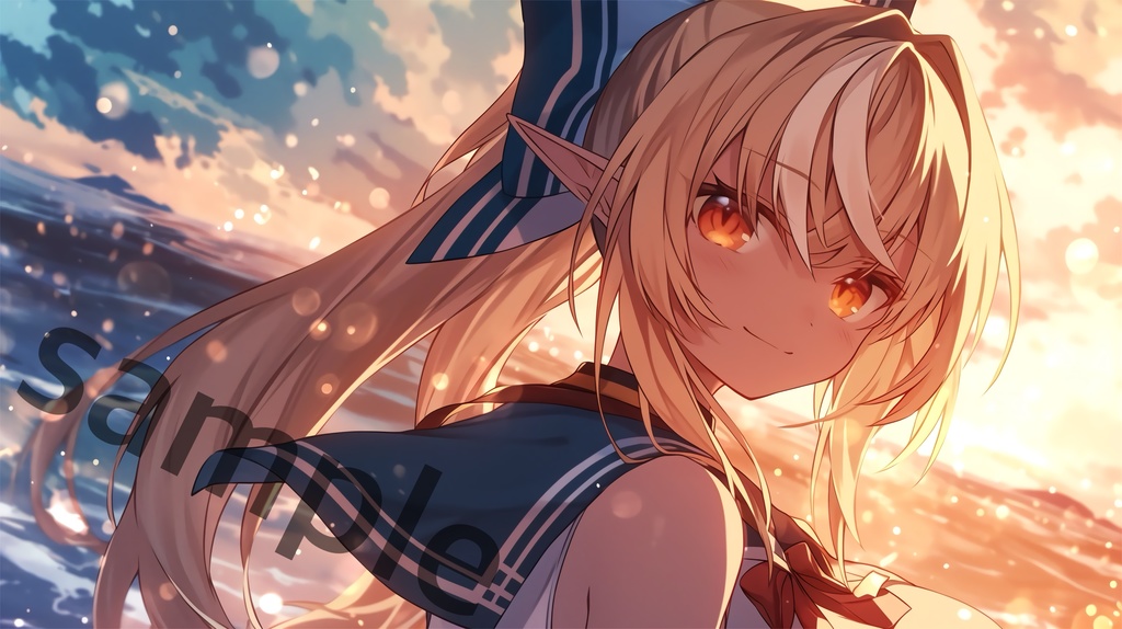 (非公式) 不知火フレア プレイマット