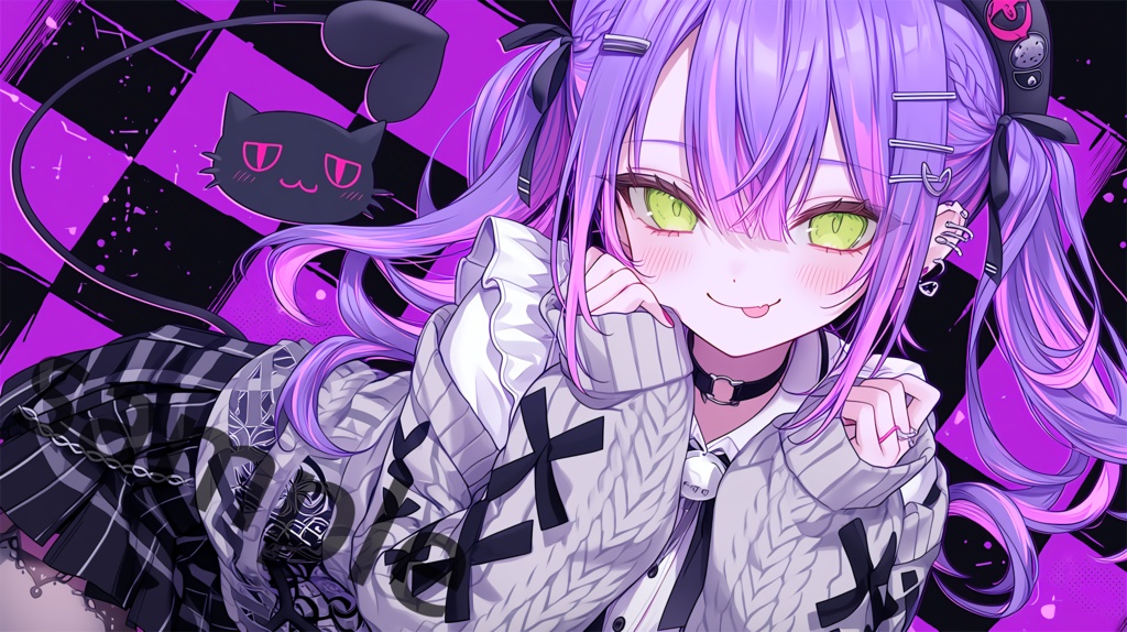 (非公式) 常闇トワ プレイマット