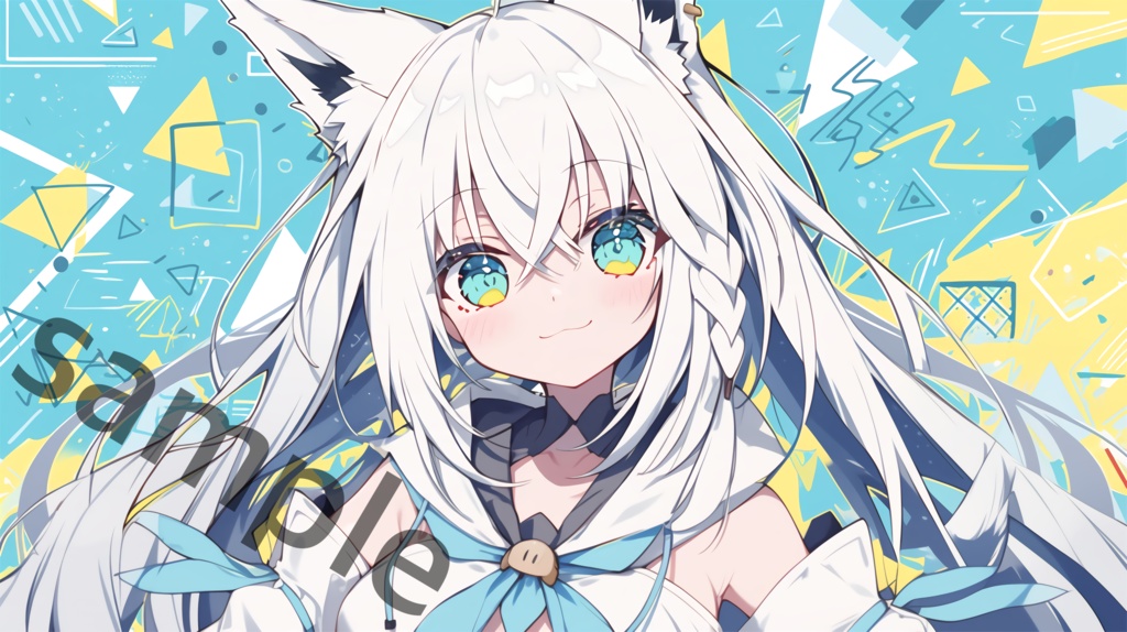 （非公式） 白上フブキ プレイマット