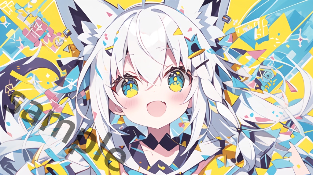 （非公式） 白上フブキ プレイマット