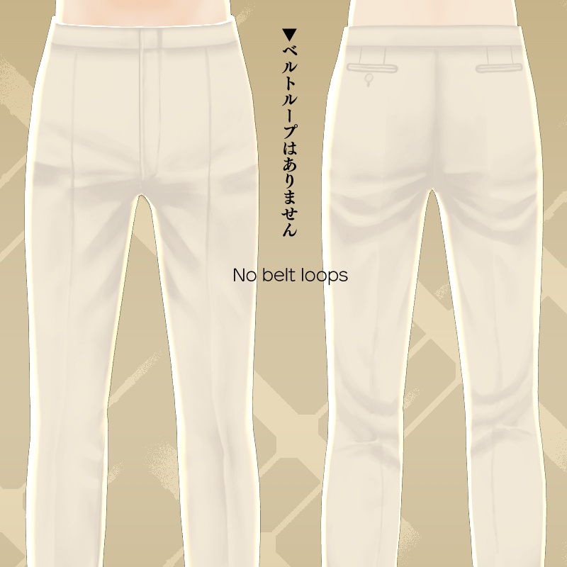 ショートフロックコート3色 Short frock coat【 #VRoid カスタムアイテム】