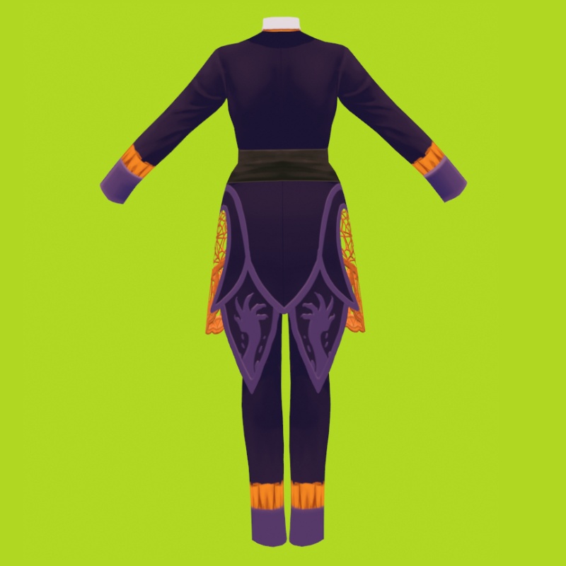 メンズハロウィンゴシック【 #VRoid カスタムアイテム】