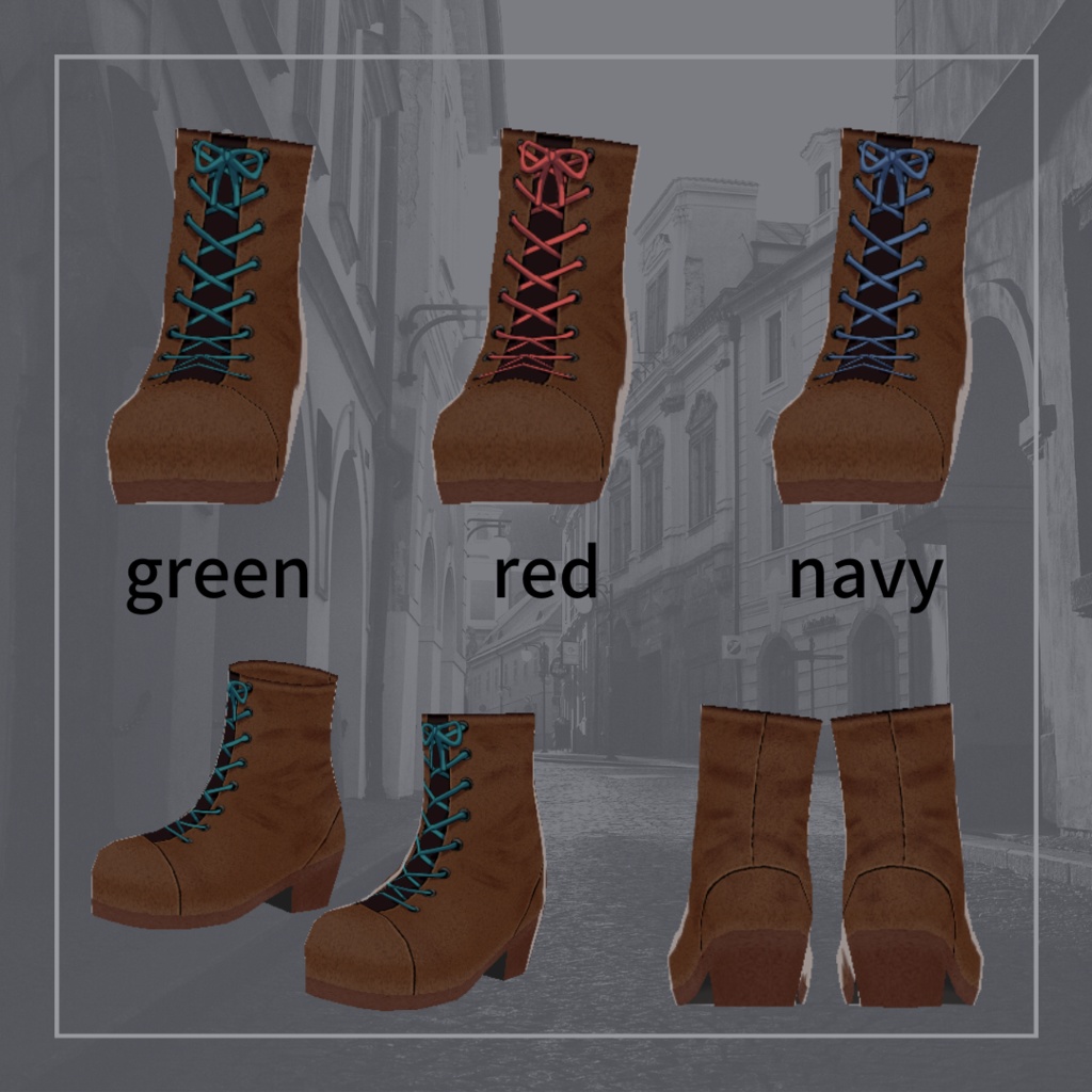 【男女兼用】クラシカル少年セット【 #VRoid カスタムアイテム】