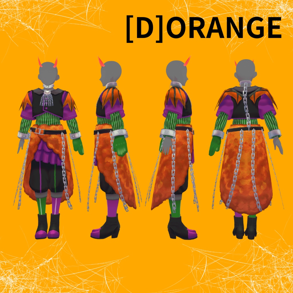 【#V_M_F_S】DEVIL BEAR【 #楽曲を纏う #VRoid カスタムアイテム】