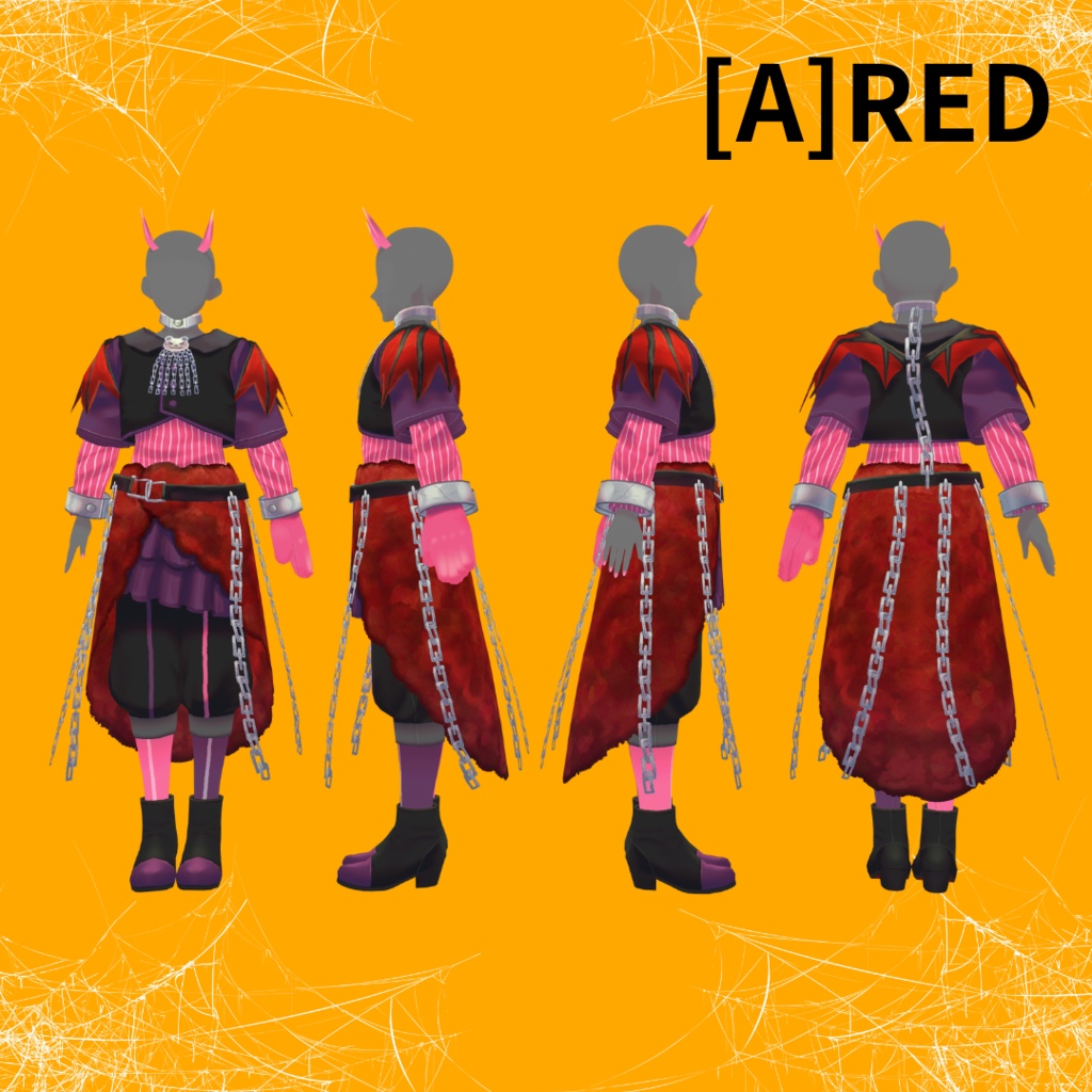 【#V_M_F_S】DEVIL BEAR【 #楽曲を纏う #VRoid カスタムアイテム】