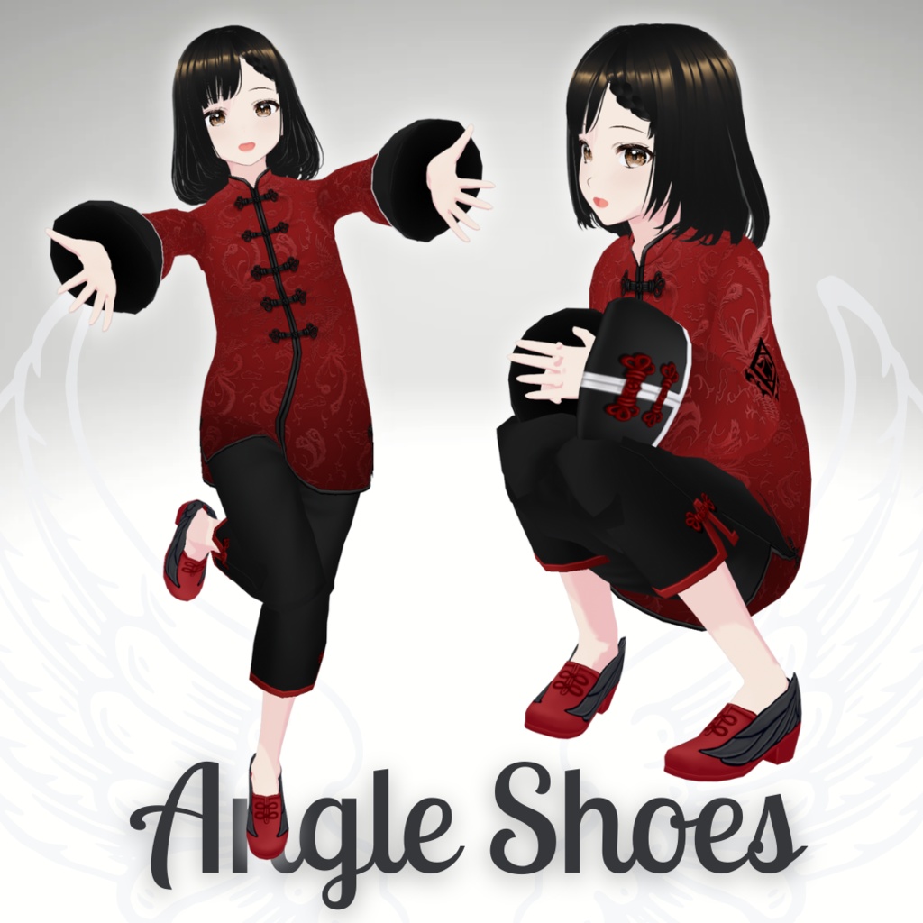 Angle Shoes【 #VRoid カスタムアイテム】