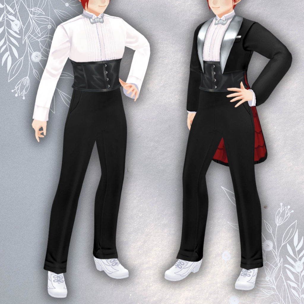 Formal Tailcoat【#VRoid カスタムアイテム】