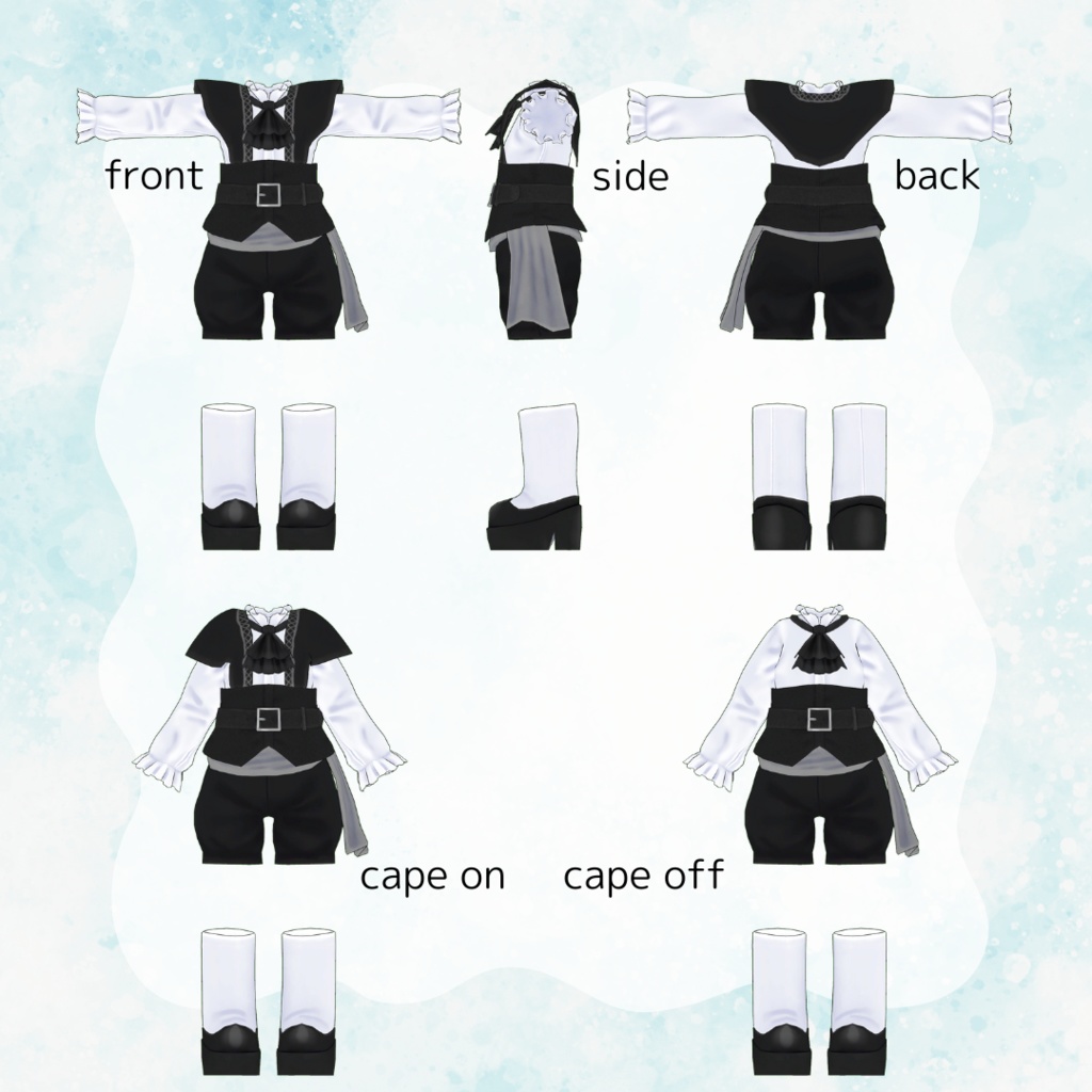 王子のお忍び服【VRC】【 #まめふれんず 対応 】