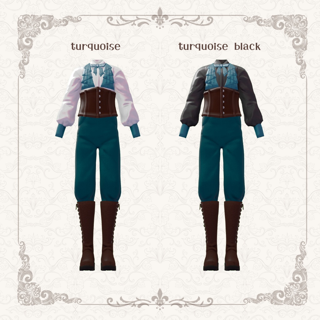 【+Head対応】Mens classical【VRC】