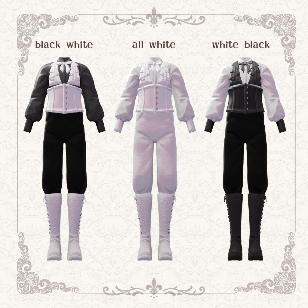 【+Head対応】Mens classical【VRC】