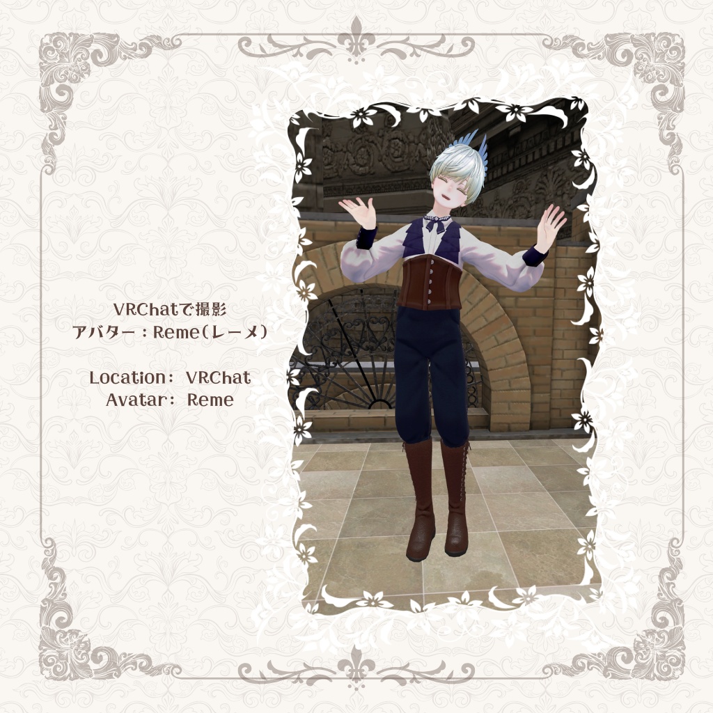 【+Head対応】Mens classical【VRC】