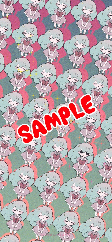 ■無料■スマホ壁紙『可愛いあのコ』Ver.A