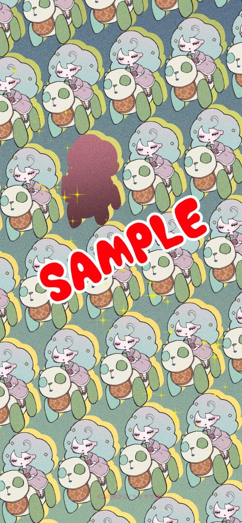 ■無料■スマホ壁紙『可愛いあのコとパンダカー』Ver.A