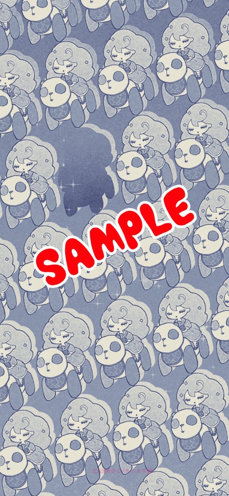 ■無料■スマホ壁紙『可愛いあのコとパンダカー』Ver.B
