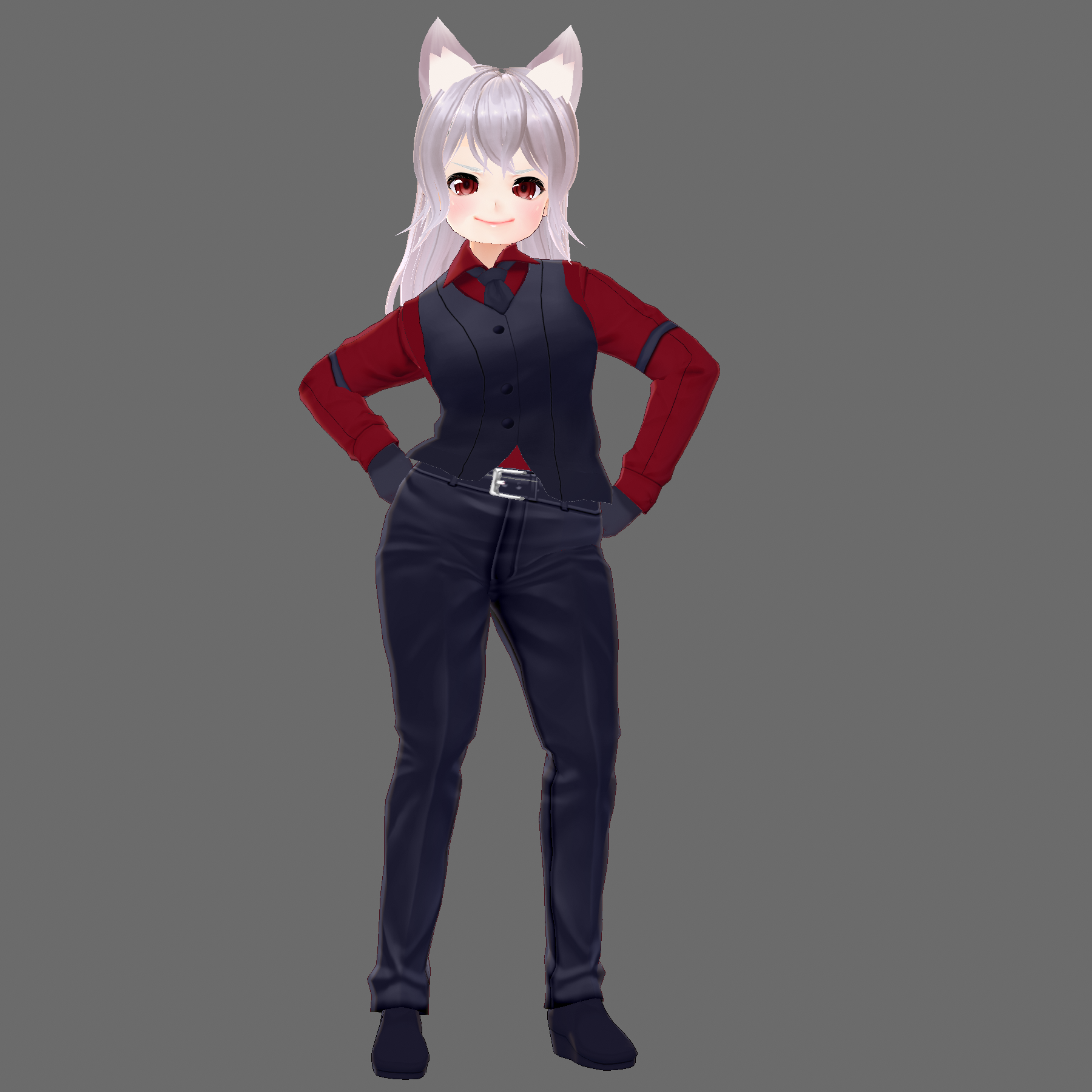 [Vroid] FREE Cerberus Outfit - Creammy's Shop - BOOTH