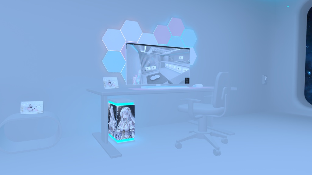 月光白【VRC向けワールド】