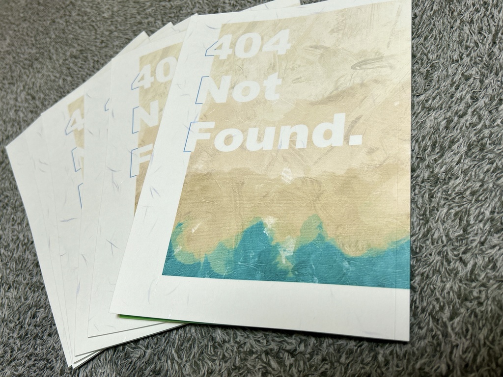 404 Not Found.【小十佐身体部位合同誌】