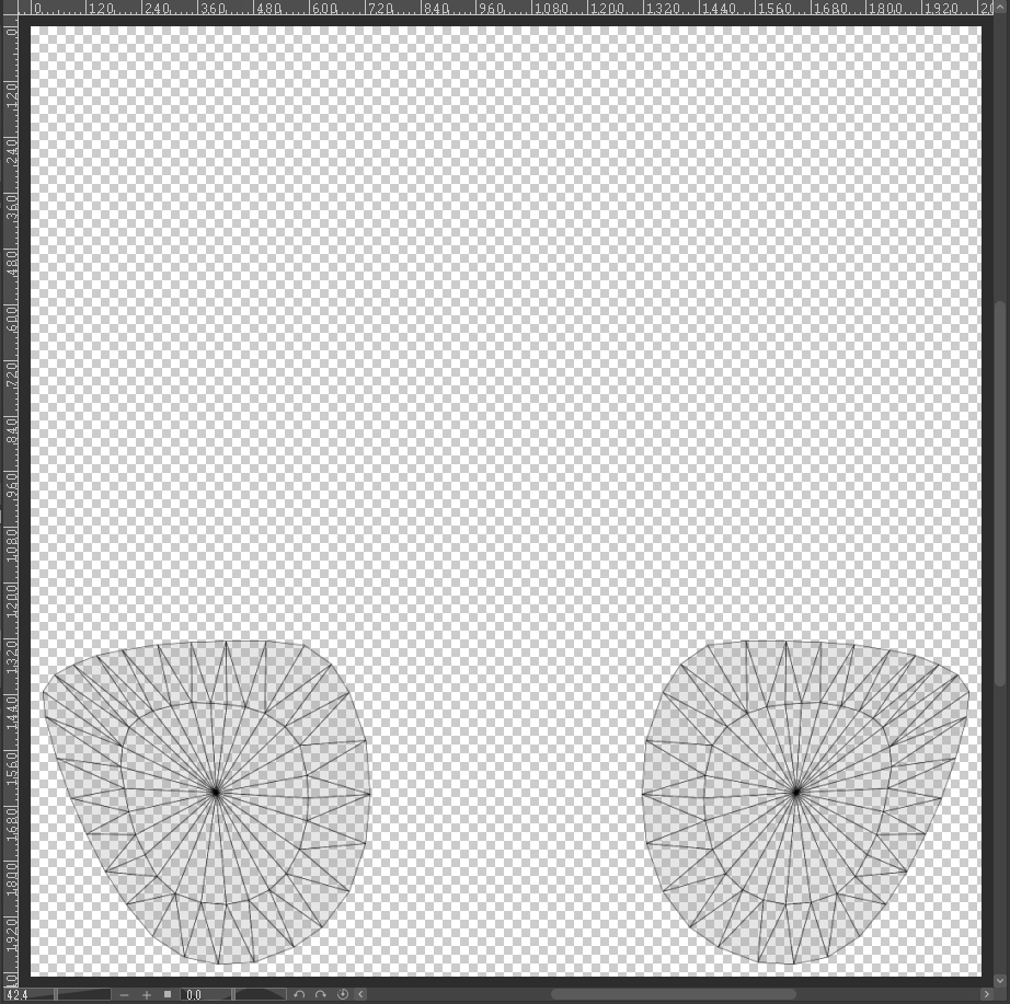 【キプフェル用】背景の映る眼