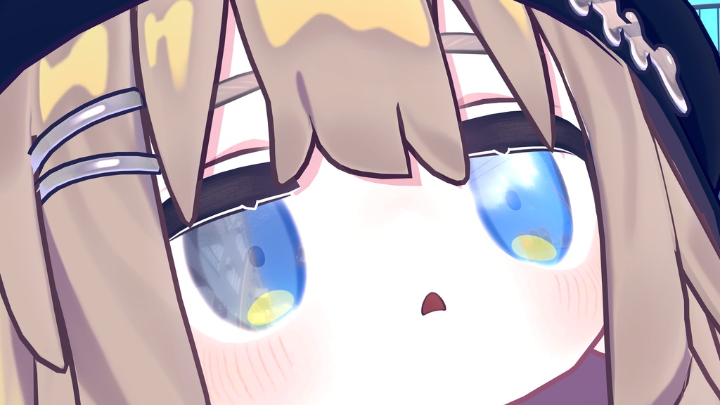 【キプフェル用】背景の映る眼