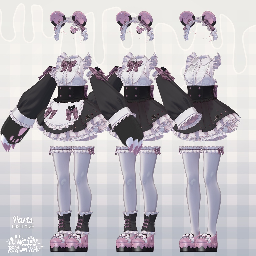 MeltyBearMaid/メルティベアメイド【25Avatar対応】