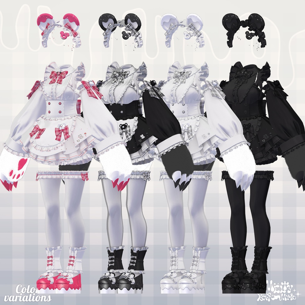MeltyBearMaid/メルティベアメイド【19Avatar対応】