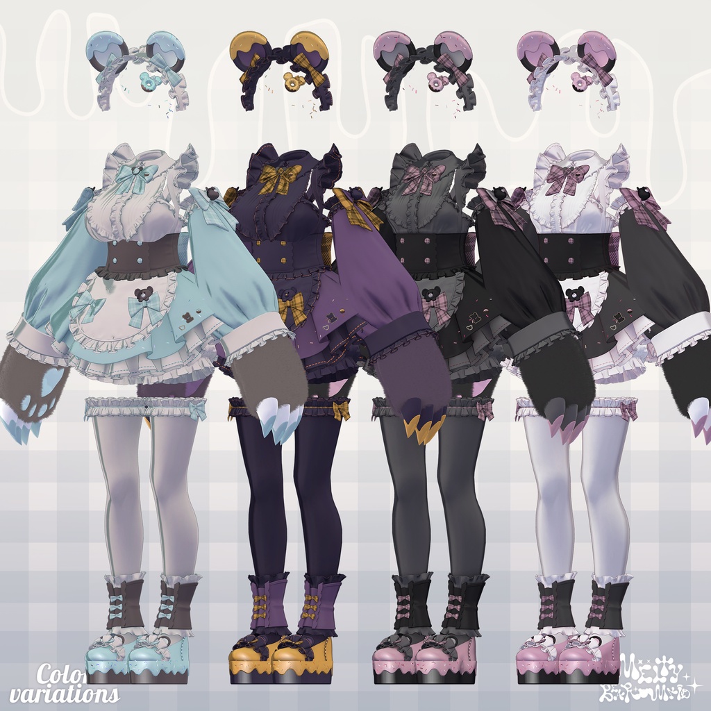 MeltyBearMaid/メルティベアメイド【19Avatar対応】