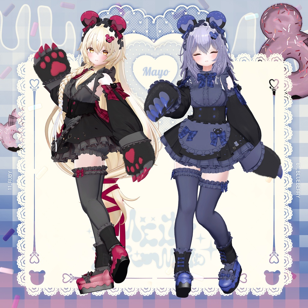 MeltyBearMaid/メルティベアメイド【19Avatar対応】